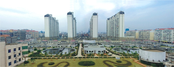 江西最大污水處理廠——南昌朝陽污水處理廠二期工程（省、市優(yōu)良工程，獲滕王閣杯）