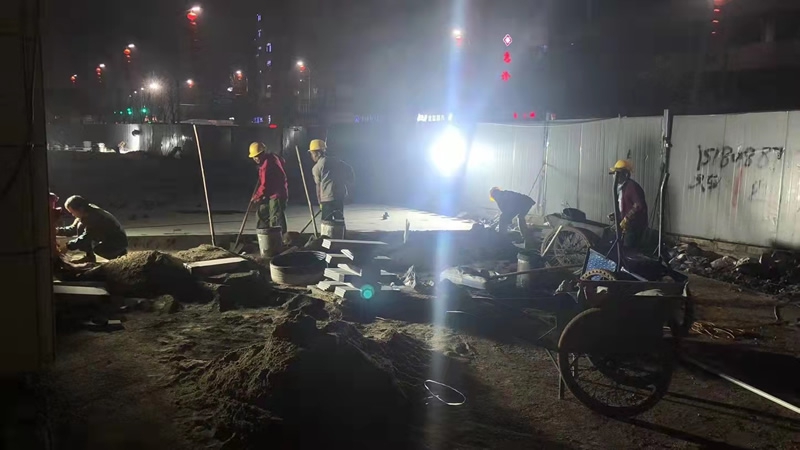 南昌二建開足馬力確保節(jié)日期間不停工 南昌二建開足馬力確保節(jié)日期間不停工